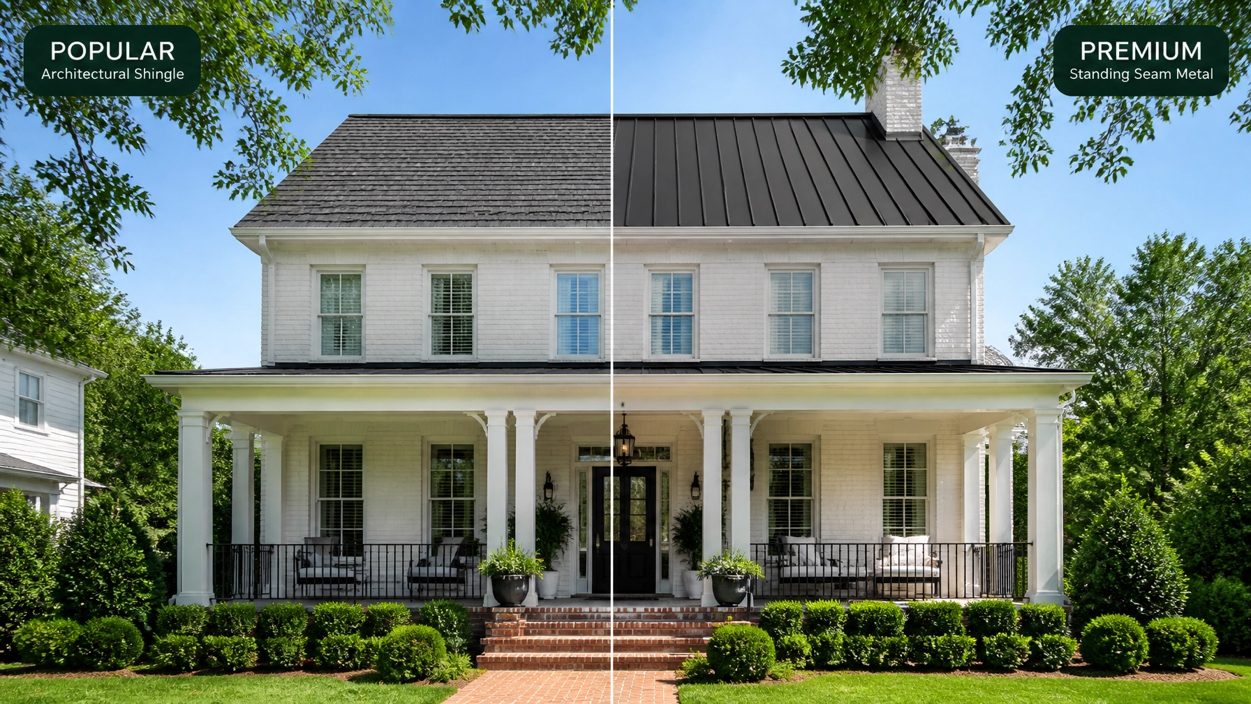 Architectural Shingles vs. Metal Roofing: The 2026 Nashville TN Material Showdown