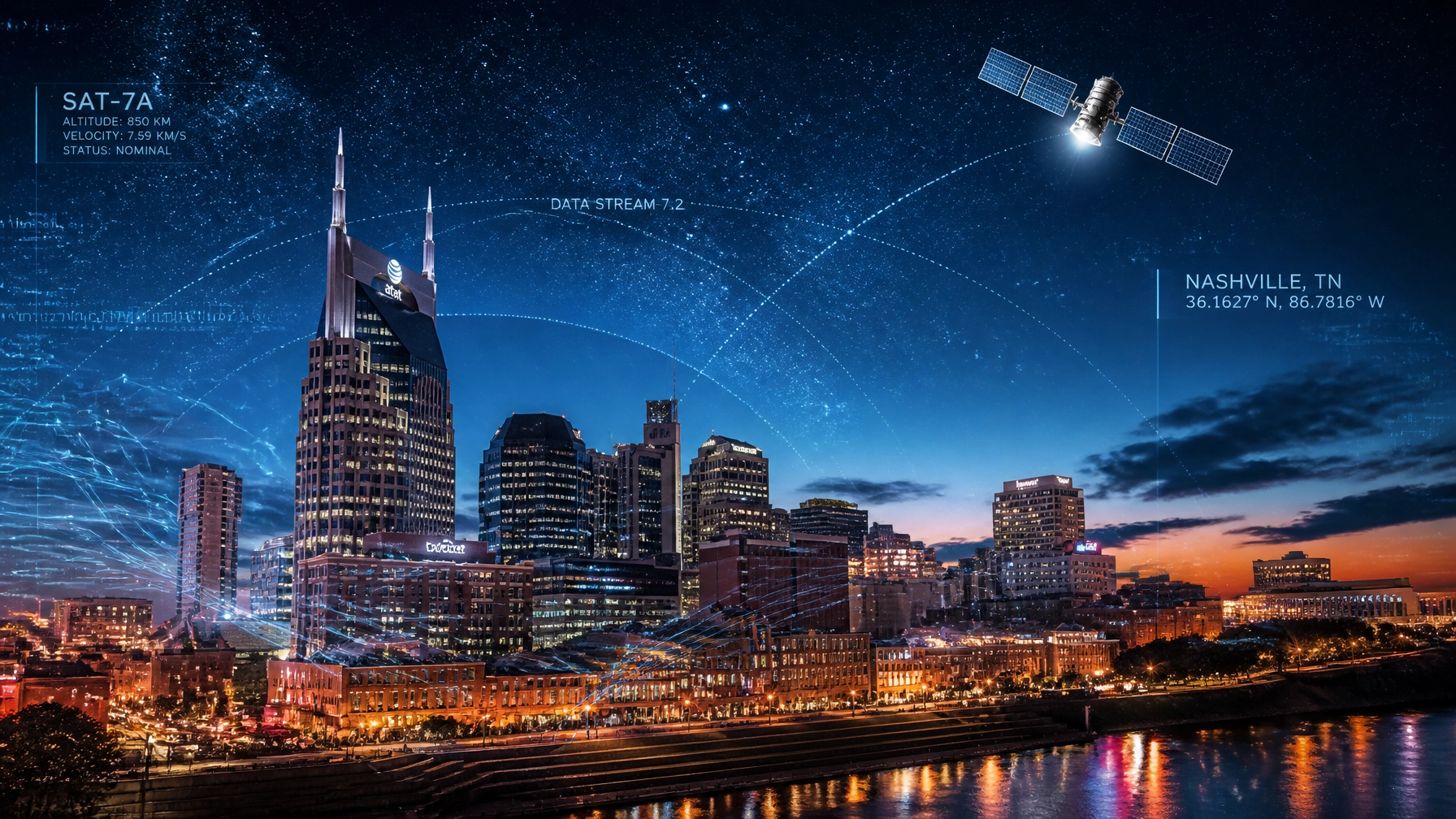 How Satellite Technology Is Putting Nashville on the Space Economy Map