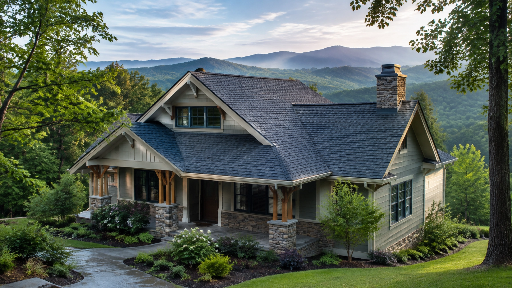 2026 Roof Replacement Cost in Asheville, NC: Land of the Sky Pricing, Permit Rules & Mountain-Storm Tips